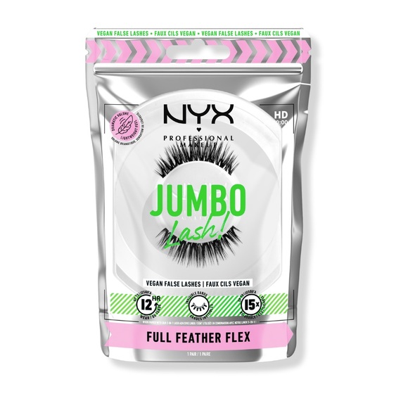 NYX Jumbo Lash Volumizing False Lash- Full Feather Flex - Picture 1 of 8